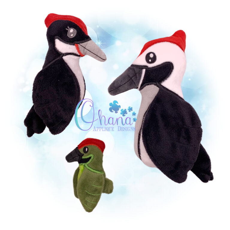 3D Woodpecker Stuffie