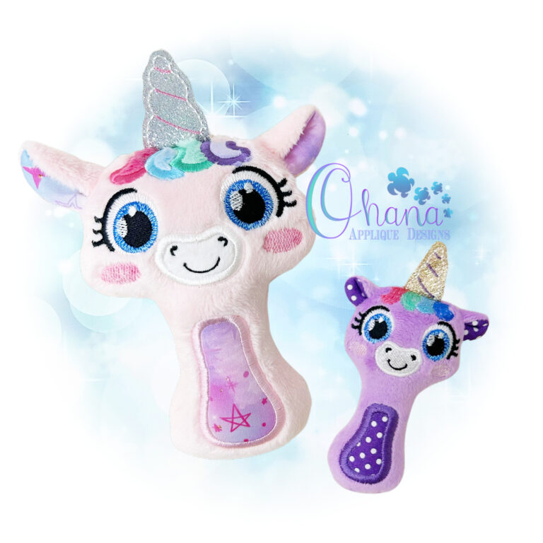Huggable Unicorn Rattle