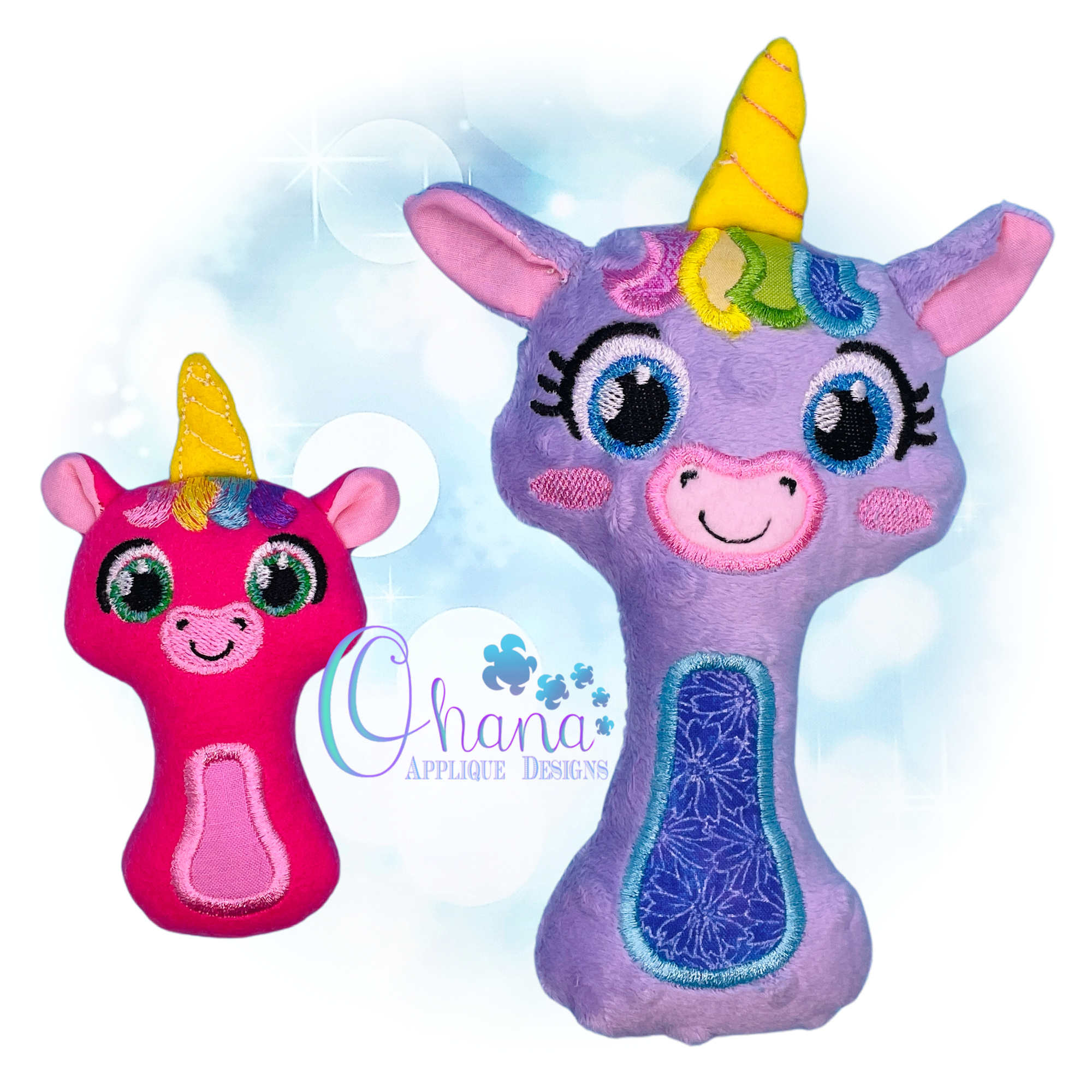 Huggable Unicorn Rattle