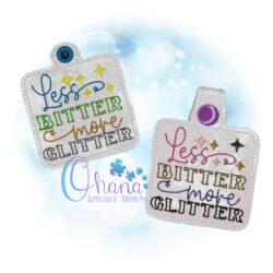 More Glitter Key Chain