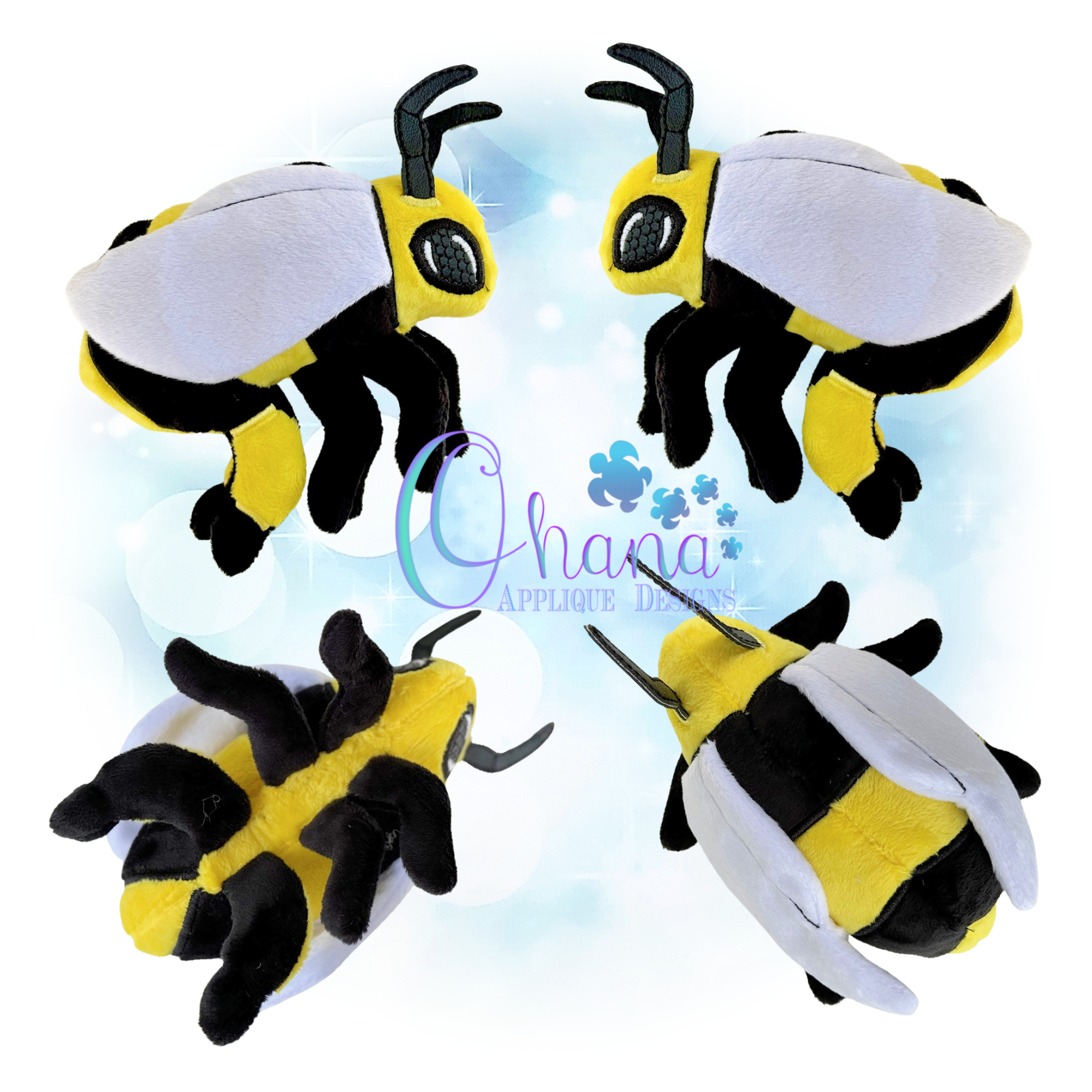 3D Bee Stuffie