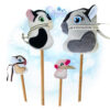 OAD 2407 Hobby Horse Cow Stuffie 2000 Hobby Cow Stuffie
