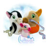 OAD 2407 Hobby Horse Cow Stuffie 2000 copy 2 Hobby Cow Stuffie