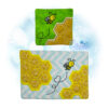 OAD 2407 Honey Comb Bee MR 2000 copy Honeycomb Mug Rug