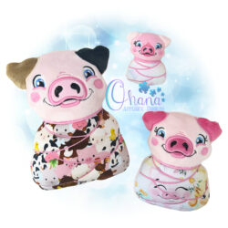 Swaddle Baby Pig Stuffie