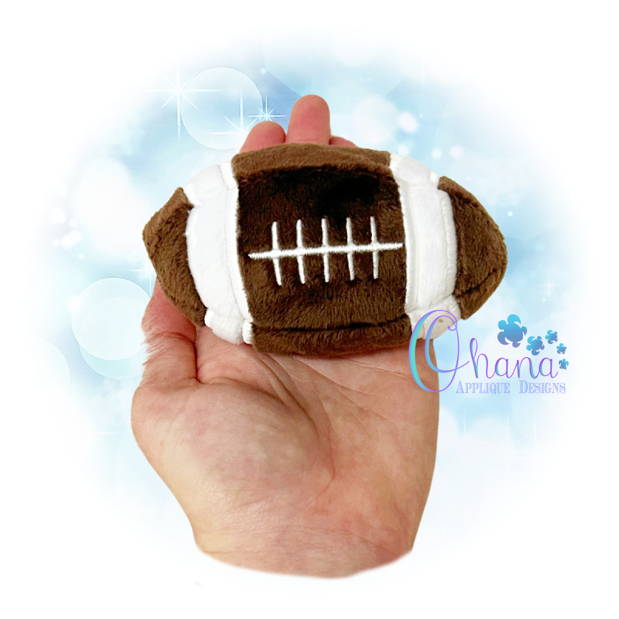 3D Football Ball Stuffie