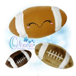 3D Football Ball Stuffie