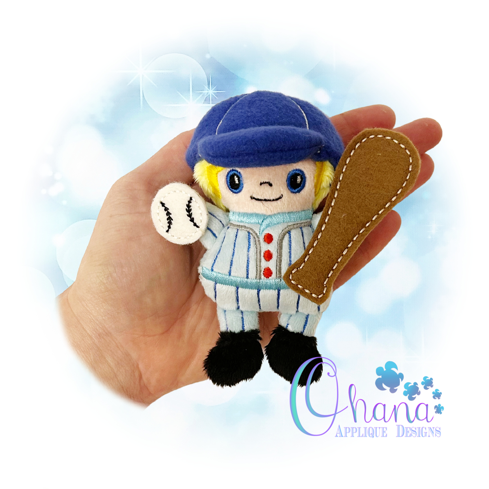 Baseball Player Stuffie