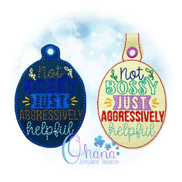 Not Bossy Key Chain