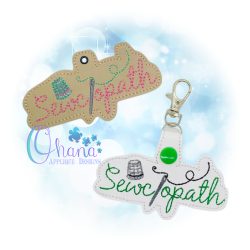 Sewciopath Key Chain