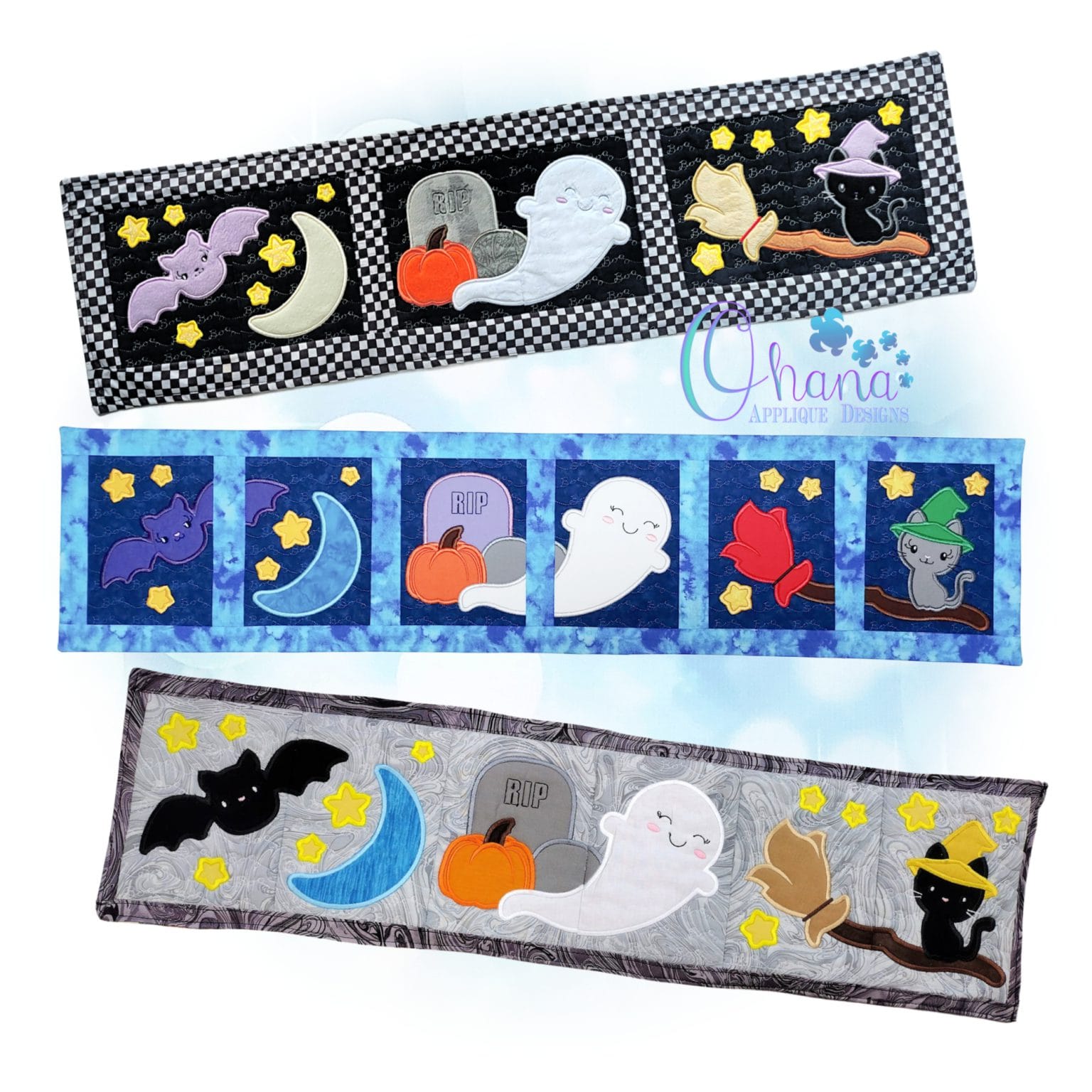 OAD 2408 Halloween TR 2000 copy 6 Halloween Table Runner