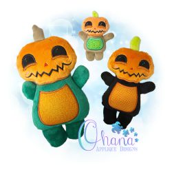 Pumpkin Head Stuffie