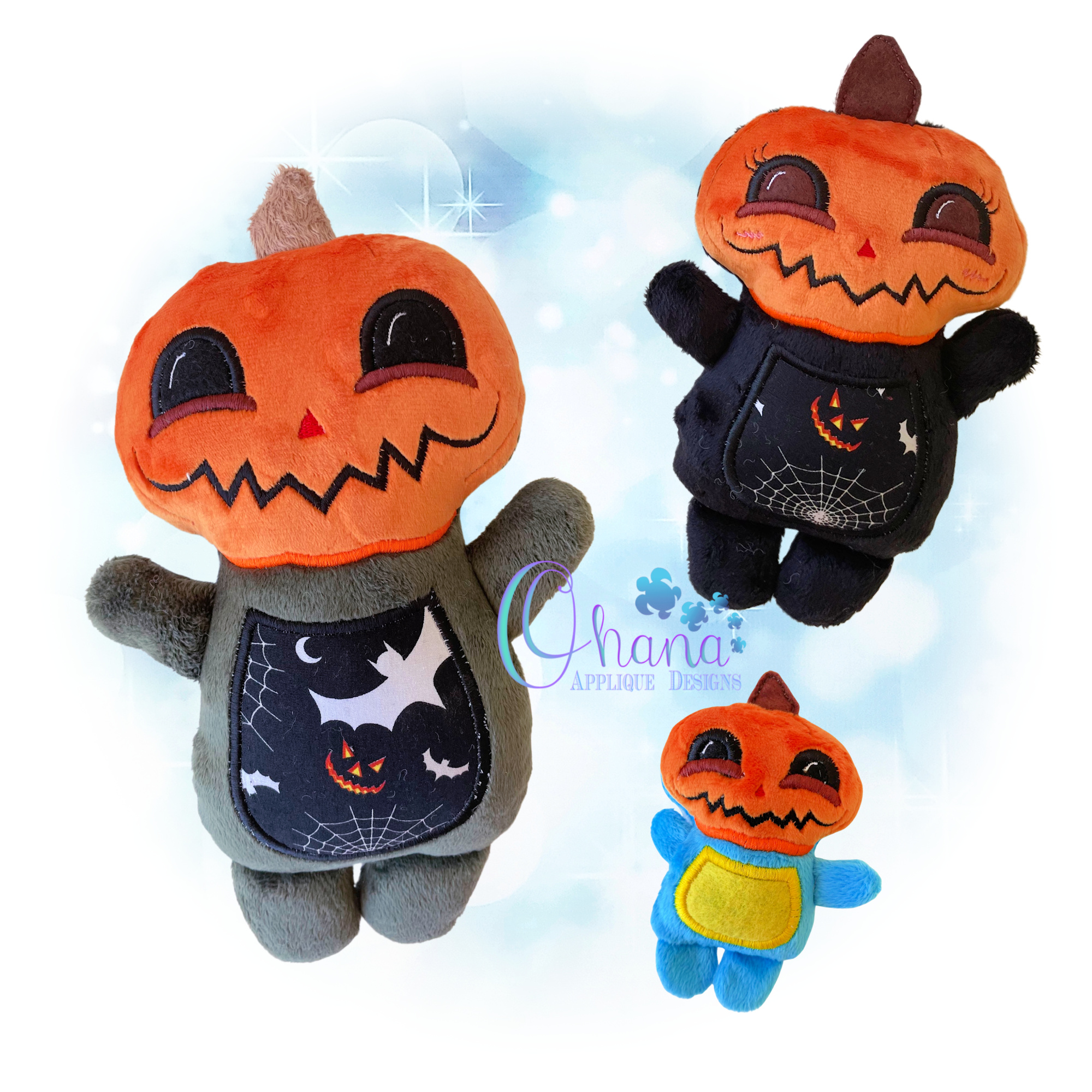 Pumpkin Head Stuffie