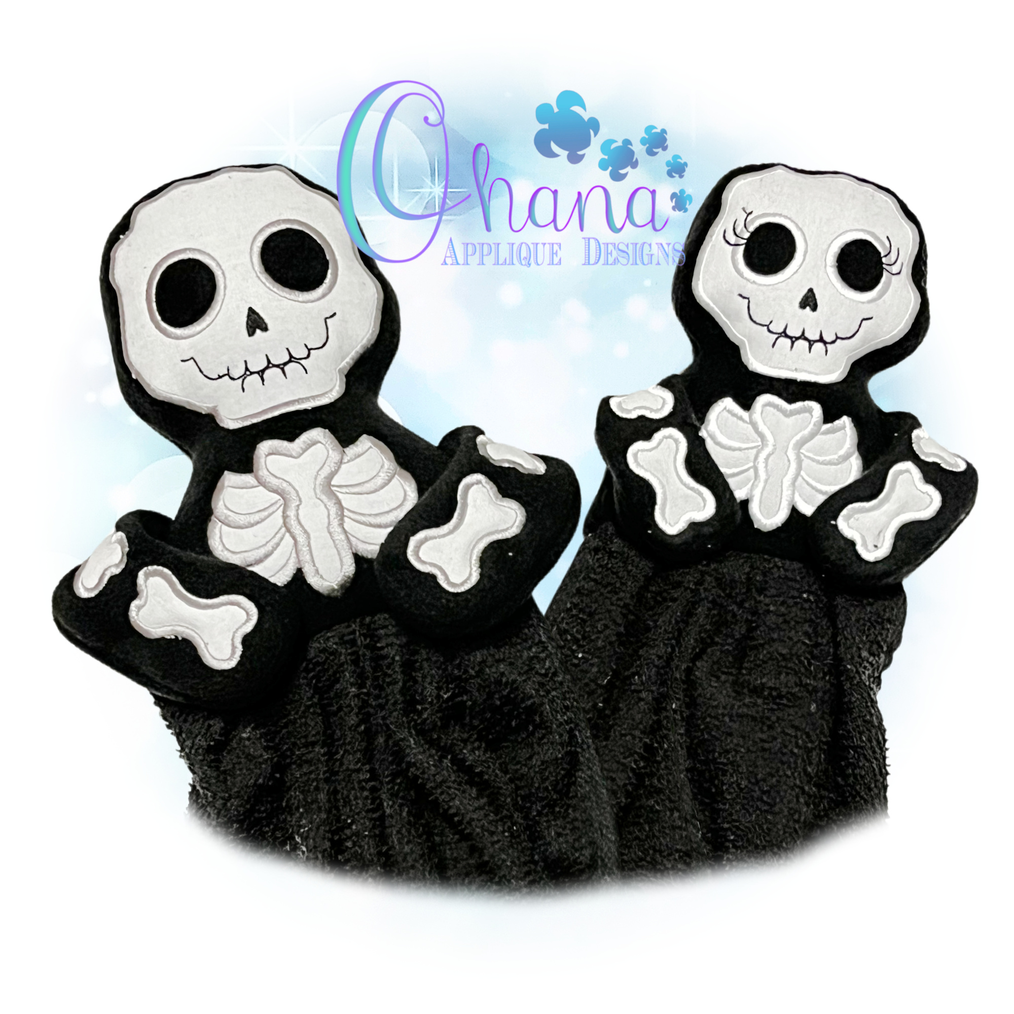 Skeleton Hand Towel Holder