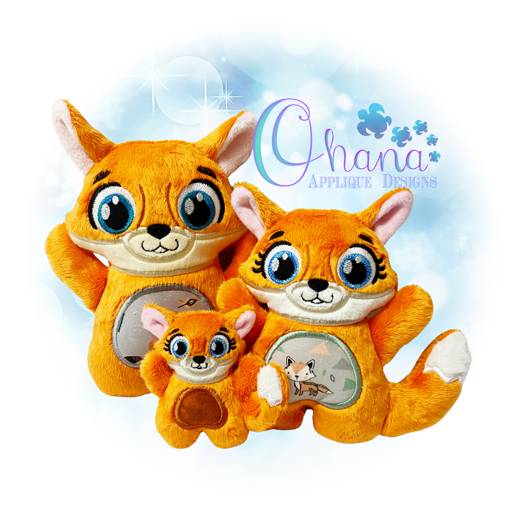 OAD 2409 Huggable Fox Stuffie 2000 copy-2