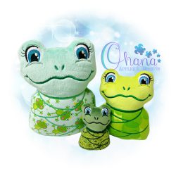 Swaddle Baby Frog Stuffie