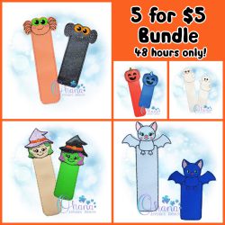 September 24th 2024 - Bookmark Bundle - 5 for $5