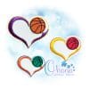 OAD 2408 Basketball Love Feltie 2000 Basketball Love Feltie Embroidery