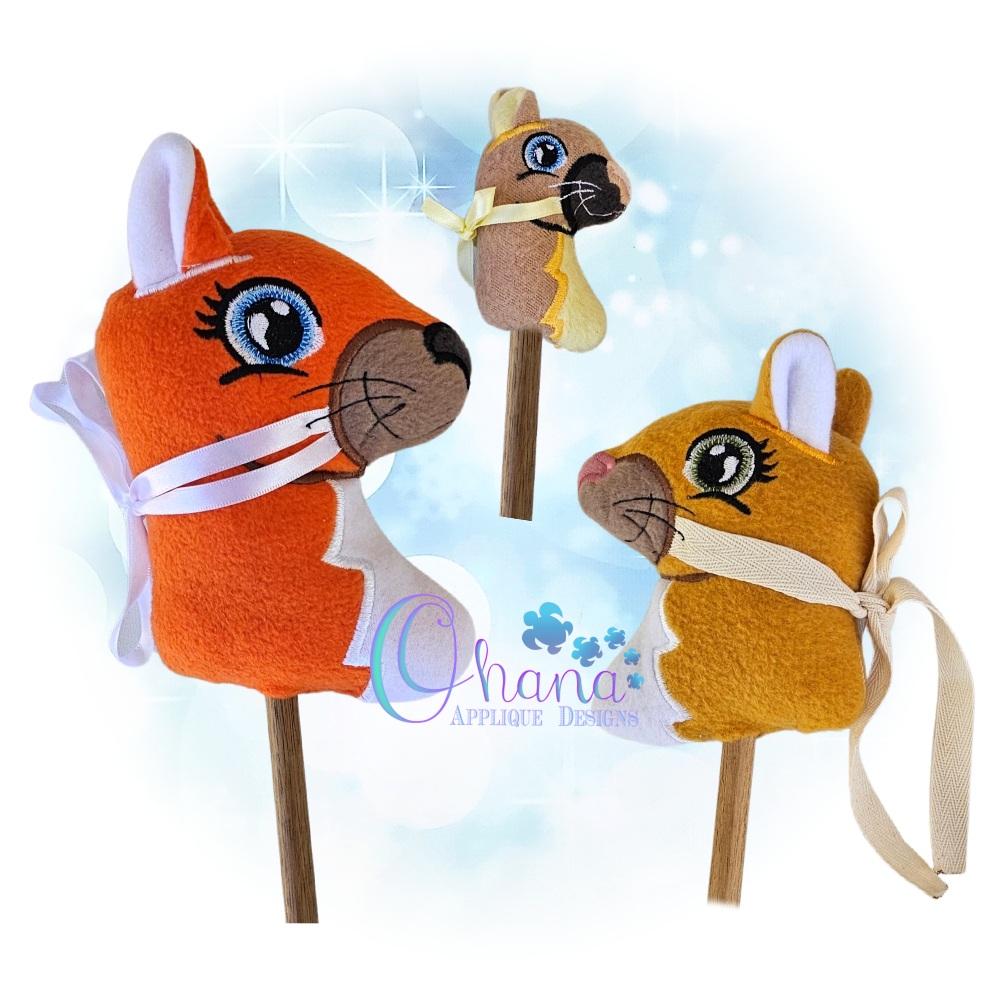 Cat Hobby Horse Stuffie