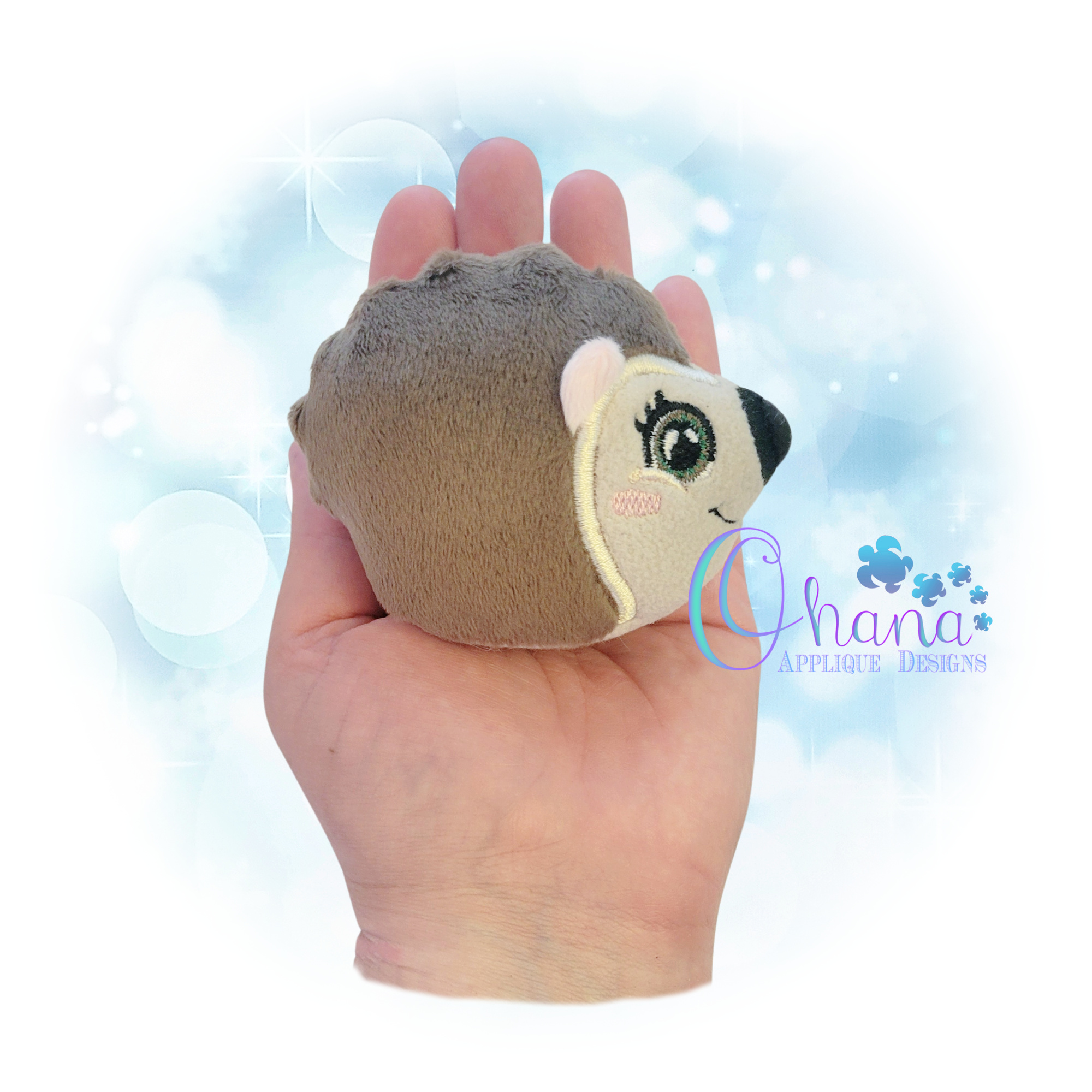 Flat Bottom Hedgehog Stuffie