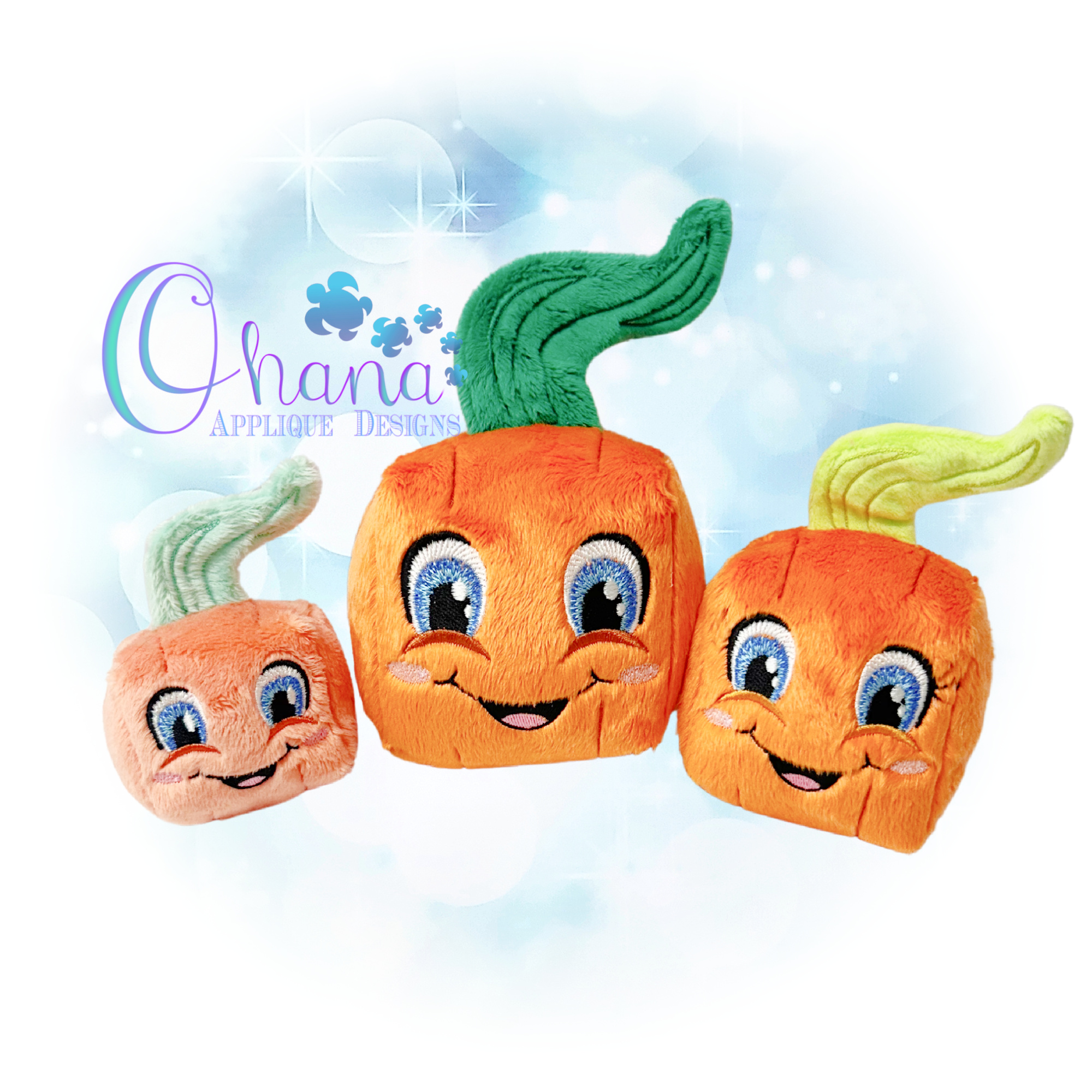 Pumpkin Cuboid Cutie Stuffie