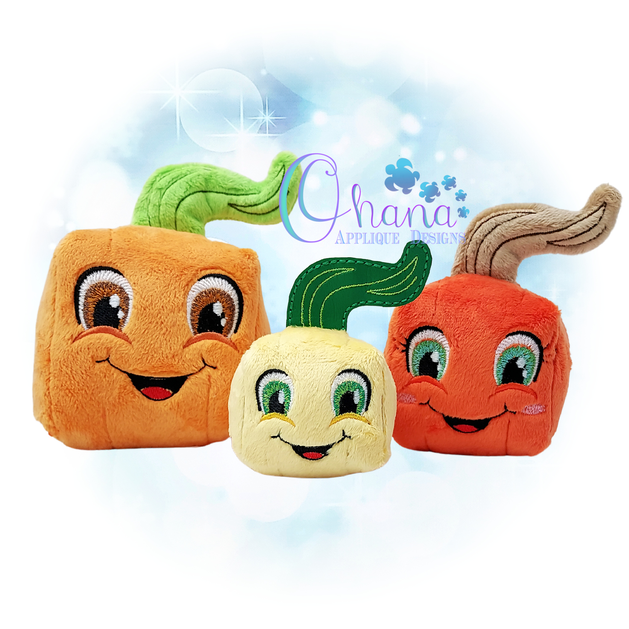 Pumpkin Cuboid Cutie Stuffie