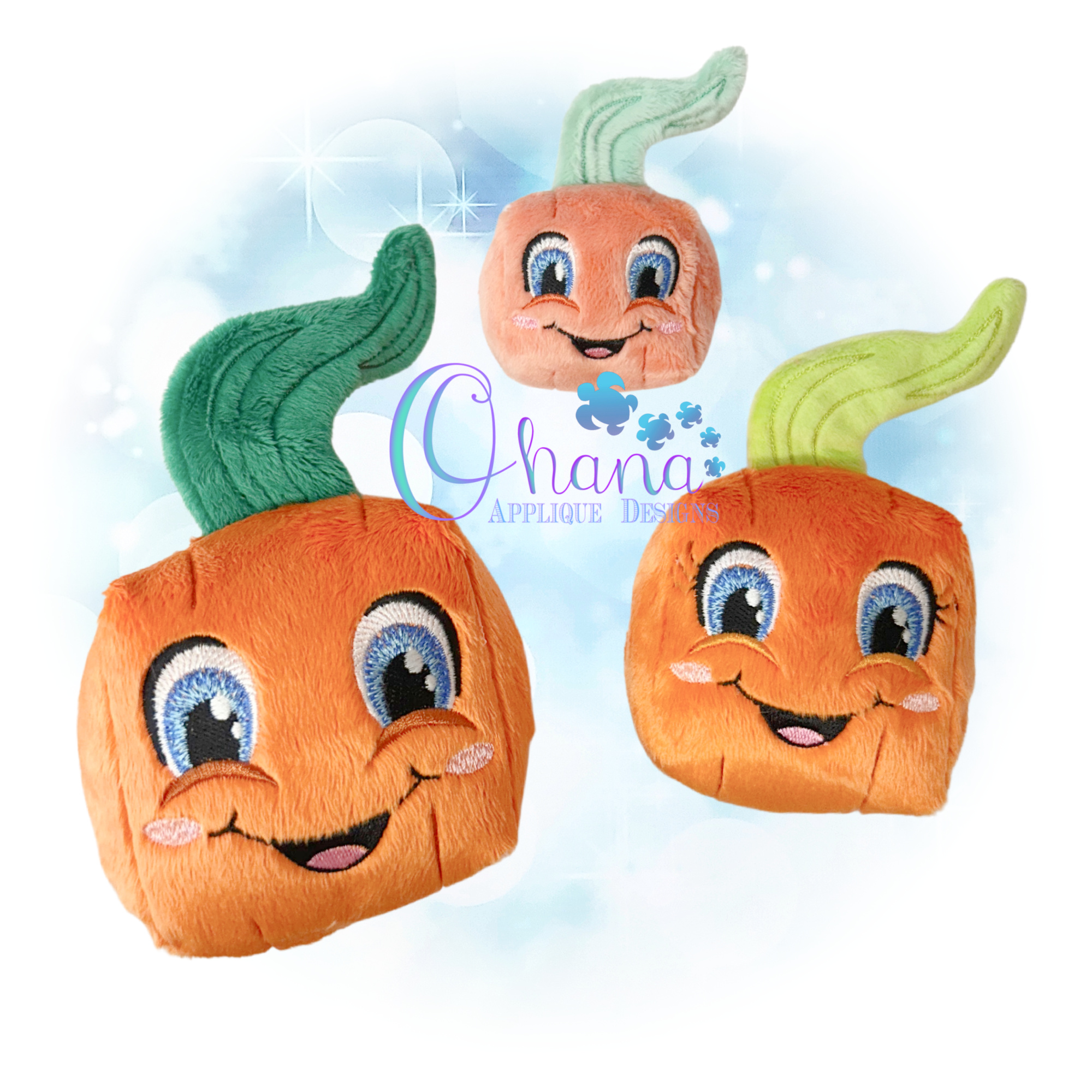 Pumpkin Cuboid Cutie Stuffie