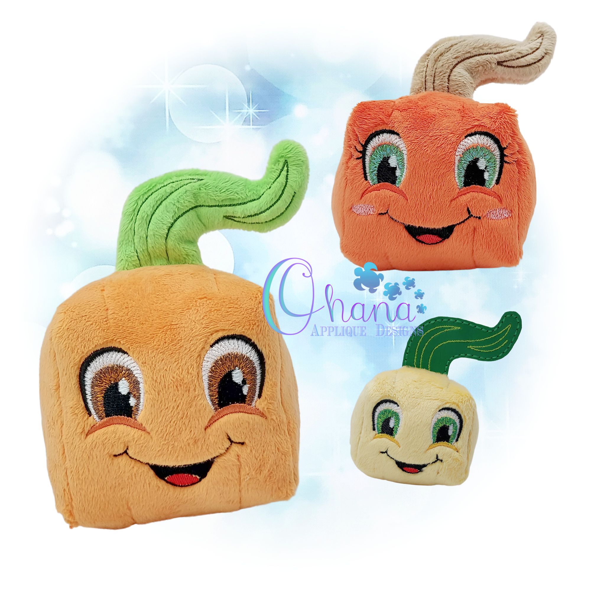 Pumpkin Cuboid Cutie Stuffie