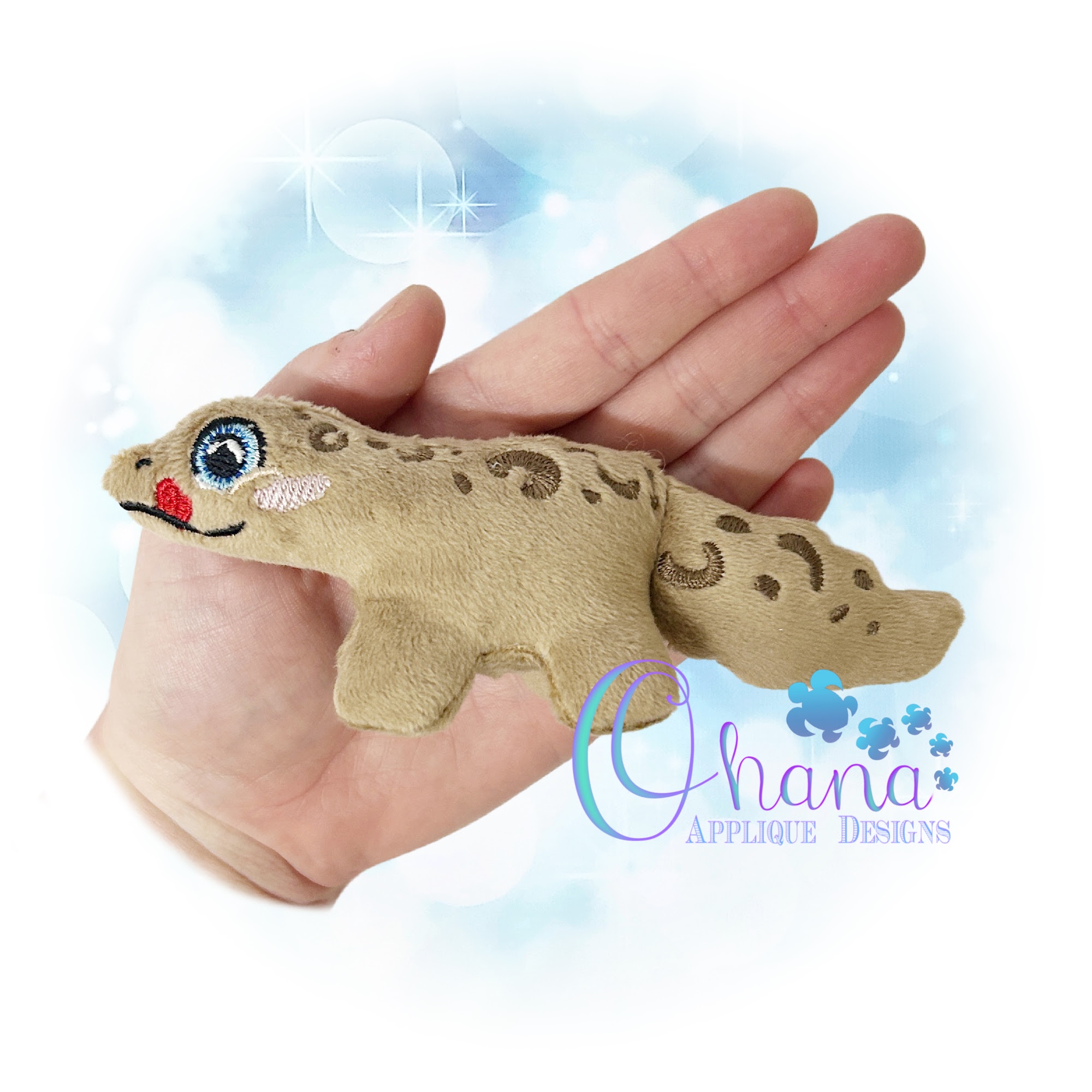 3D Standing Leopard Gecko