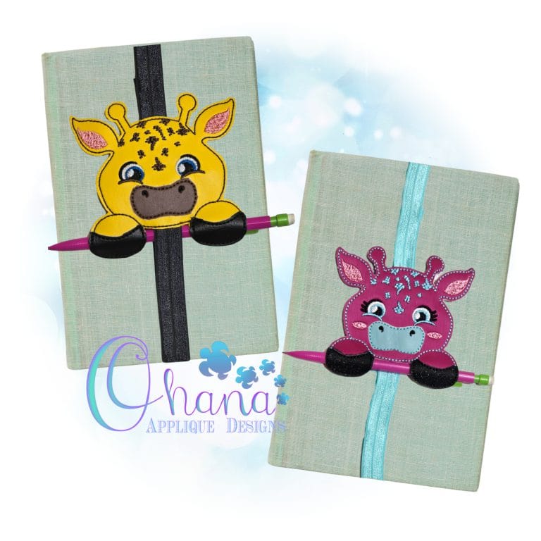 Giraffe Pen Holder Book