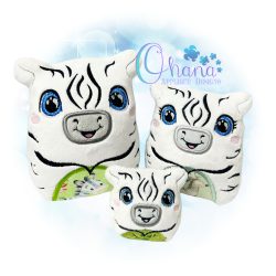 Zebra Eggie Stuffie