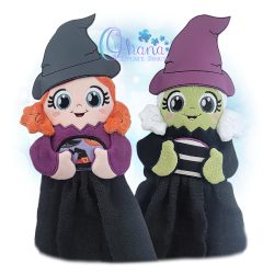 Witch Hand Towel Holder