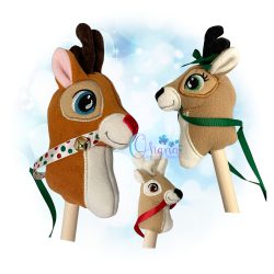 Reindeer Hobby Horse Stuffie