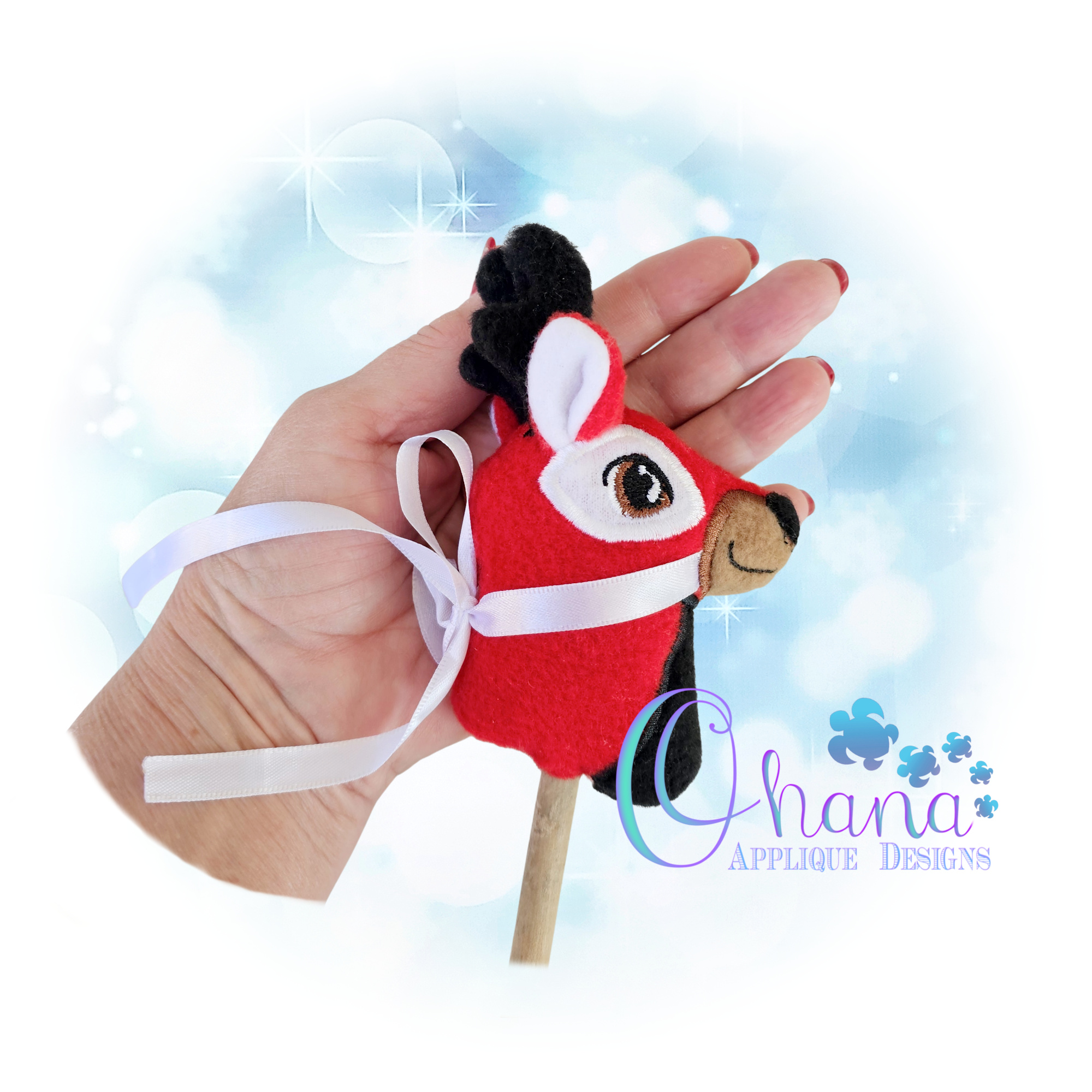 Reindeer Hobby Horse Stuffie