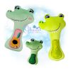 OAD 2411 Alligator Rattle 2000 Alligator Rattle Embroidery Design