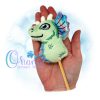 Dragon Hobby Horse Stuffie