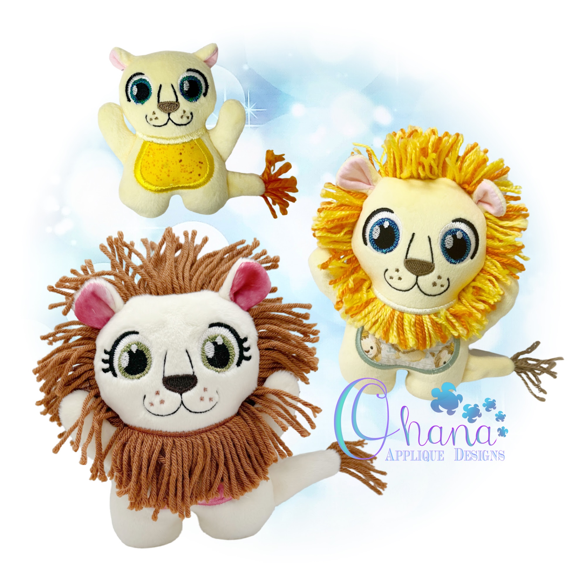 Huggable Lion Stuffie