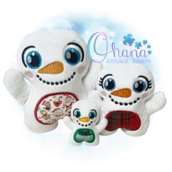 Huggable Snowman Stuffie