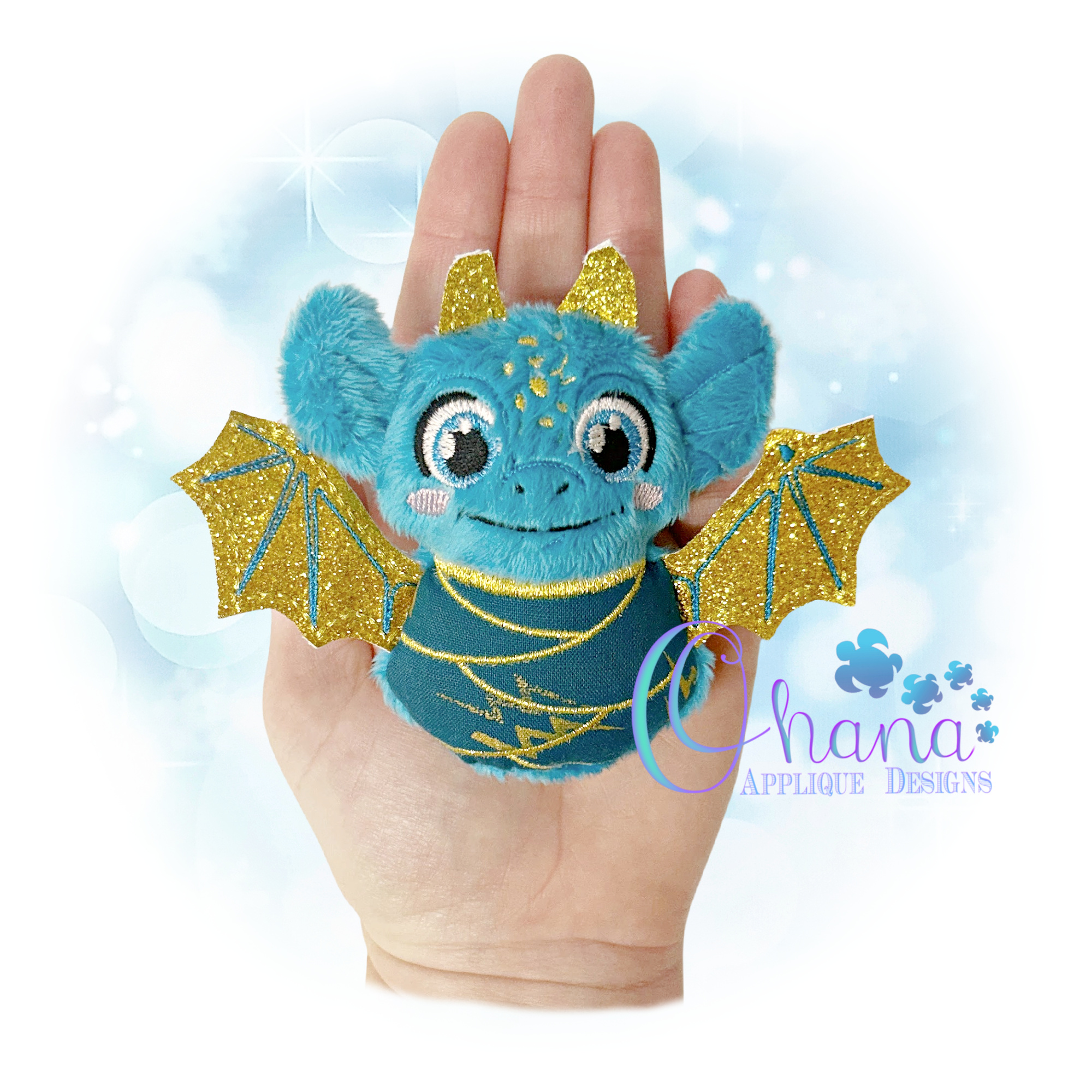 Swaddle Baby Dragon Stuffie