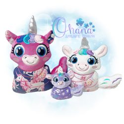 Swaddle Baby Unicorn Stuffie