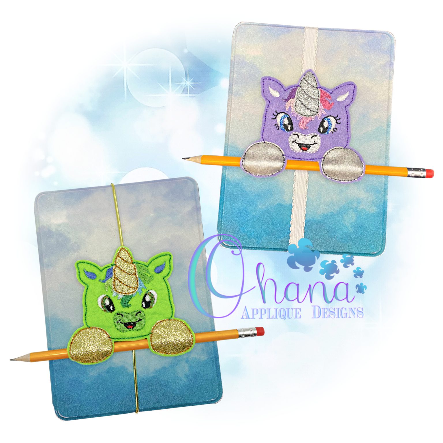 OAD 2411 Unicorn PHBB 2000 Unicorn Pen Holder Book