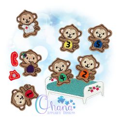 Five Little Monkeys Coin