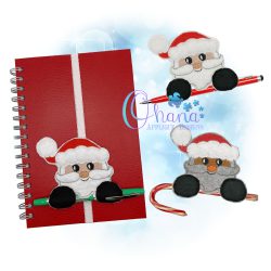 Santa Pen Holder Book