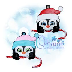 Santa Penguin Single Candy