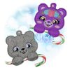 OAD2412 Bear Single CCH 2000 Bear Single Candy Cane