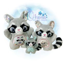 Huggable Raccoon Stuffie