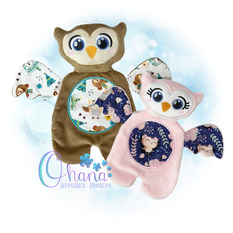 Owl Flat Body Lovey