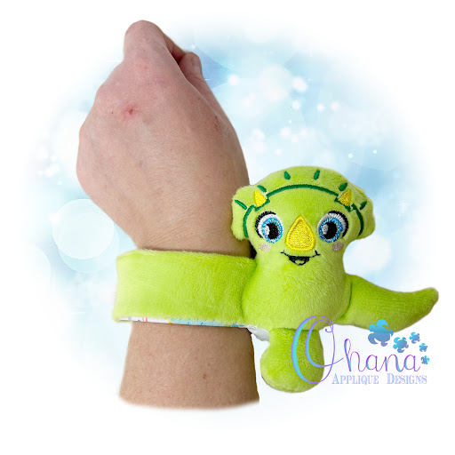 Triceratops Slap Bracelet Buddy