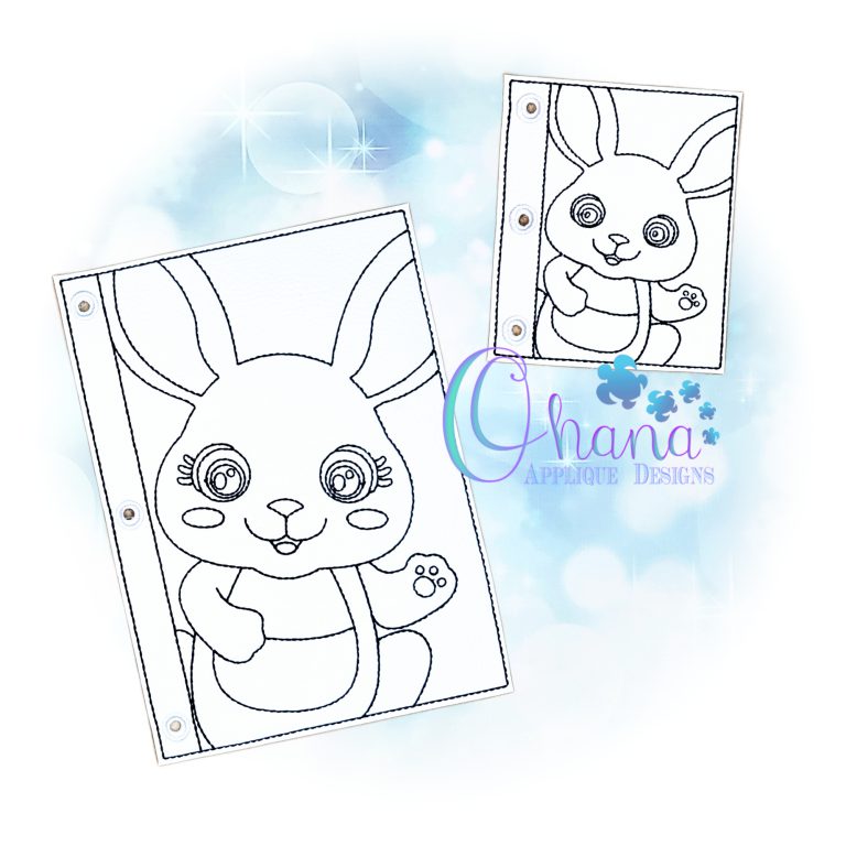 Koala Coloring Page Embroidery