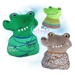 Swaddle Baby Crocodile Stuffie